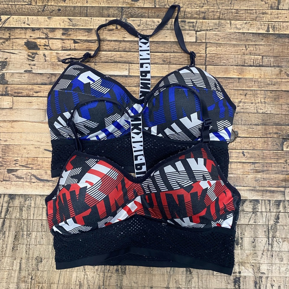 PINK sports bras